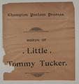 The Grand Pantomime of Tommy Tucker who sung for his supper Image preview