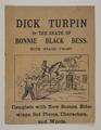 Dick Turpin or the Death of Bonny Black Bess Image preview