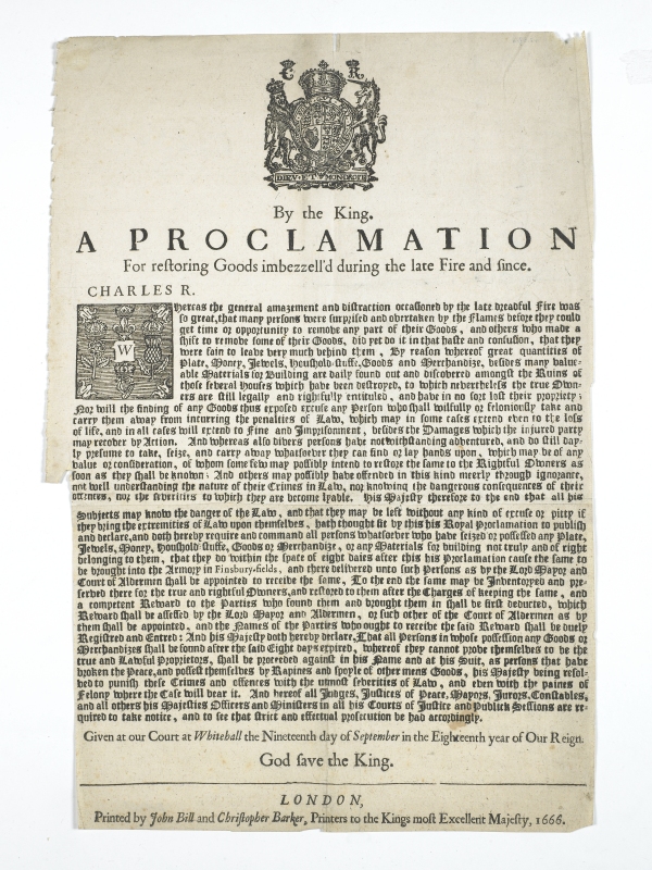 Proclamation | London Museum